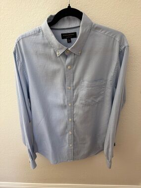 Banana Republic Pale Blue Button-Down Shirt - Men's